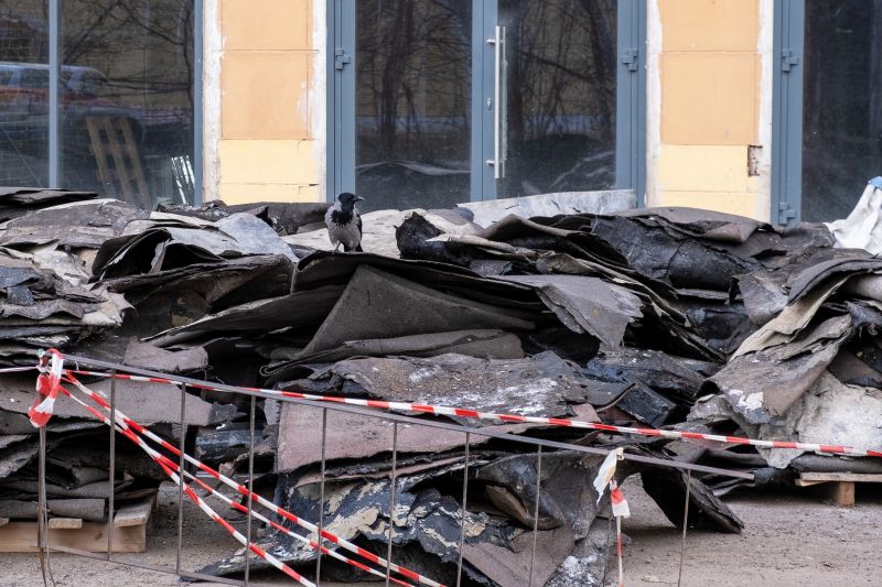 Roofing Debris Removal