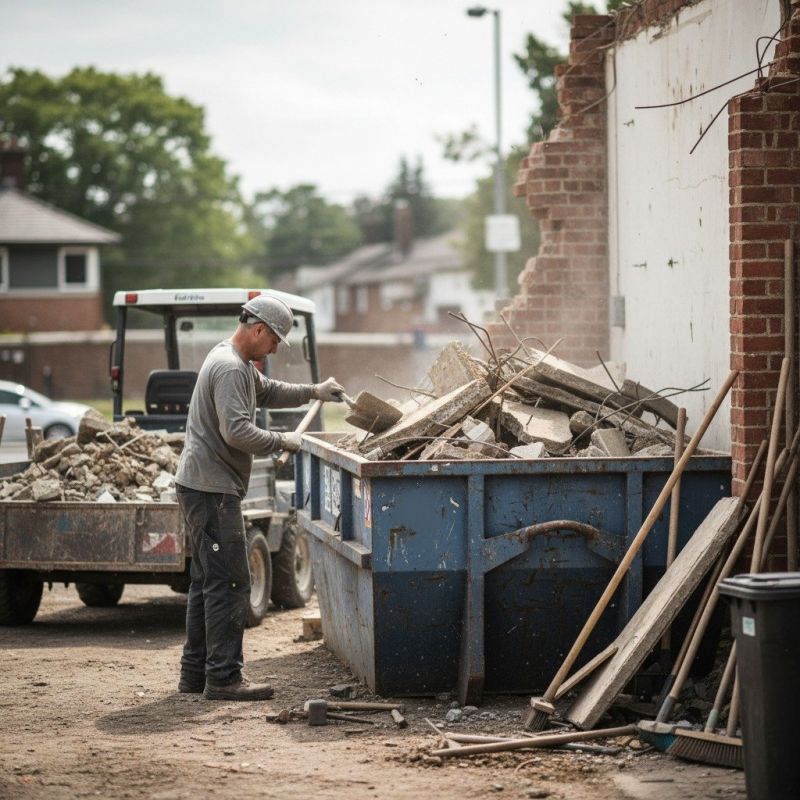 Construction Debris Removal After Home Renovations